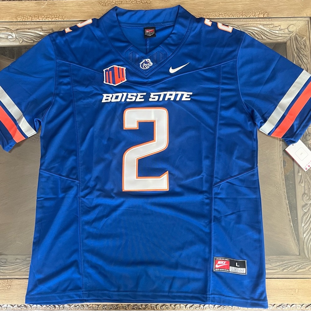 Ashton Jeanty Jersey NEW Mens Large Blue Boise State Broncos